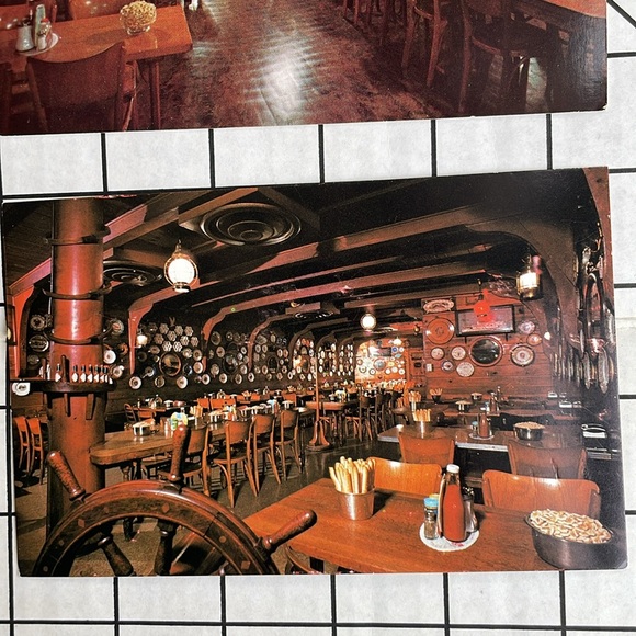 Set of vintage postcards for The Oyster Bar on Ankeny Street, Portland OR - Picture 6 of 8